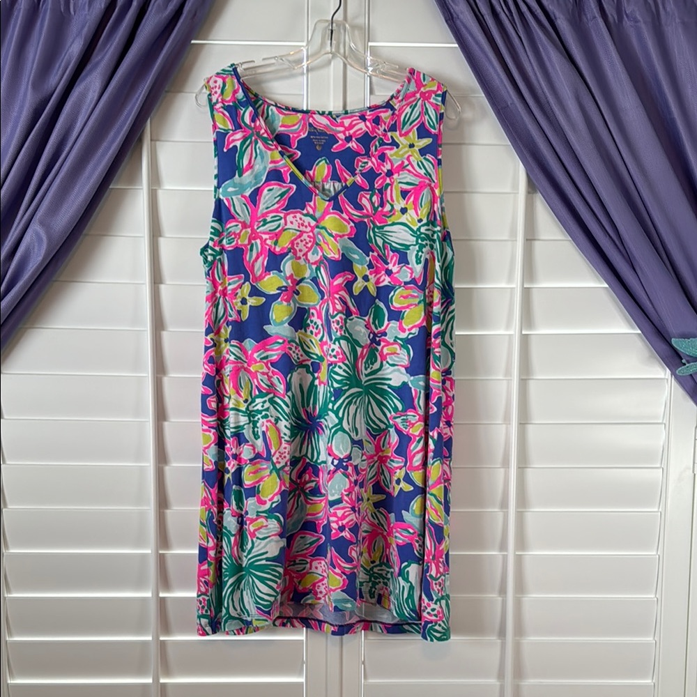 Lilly Pulitzer Floral Sleeveless Dress